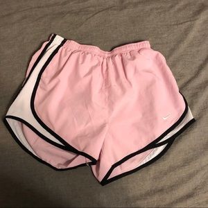 Pink Nike shorts